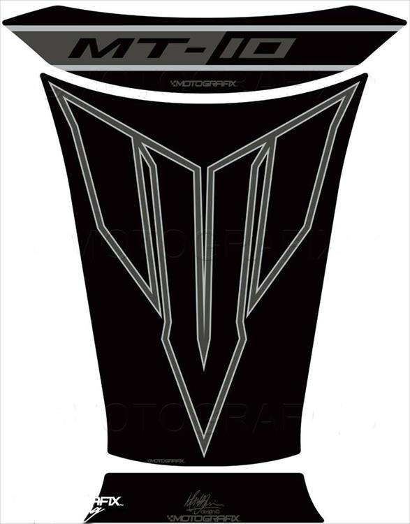 【定形外郵便】【モトグラフィックス】 【4580041243131】 MT-TY027KES タンクパッド BLK／GRY MT-10 1..
