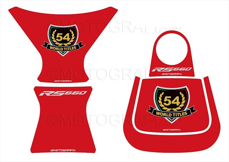 【定形外郵便】【モトグラフィックス】 【4580041245456】 MT-TA026FRR タンクパッド RED／GLD／WHT APRILIA RS660 21-