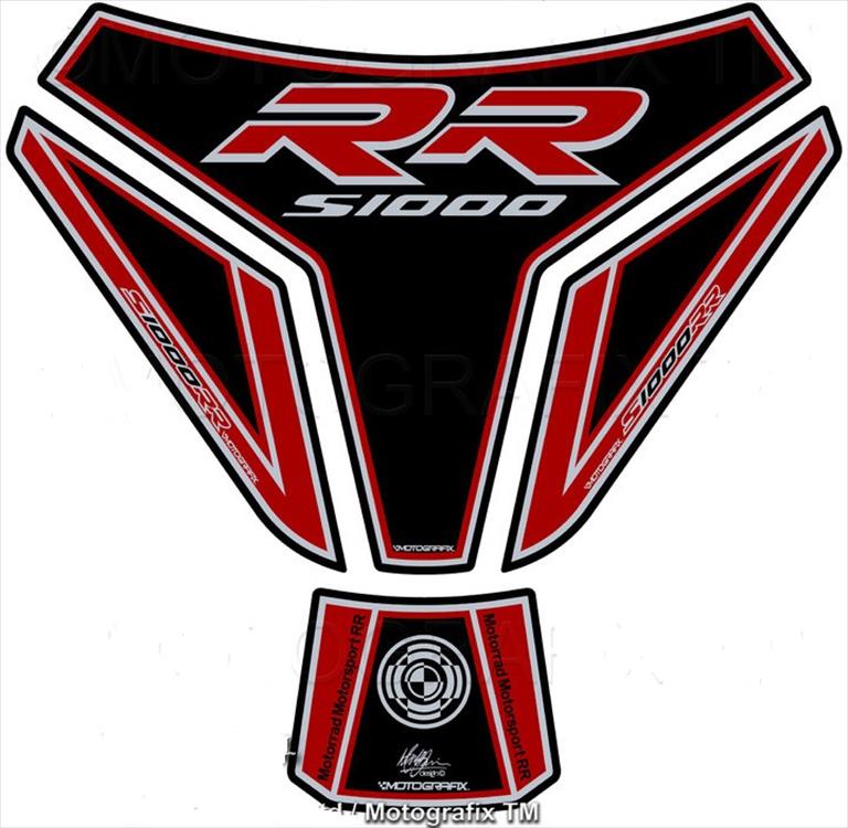 【定形外郵便】【モトグラフィックス】 【4580041213523】 MT-TB030KR タンクパッド レッド S1000RR 17