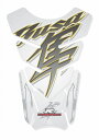 【定形外郵便】【モトグラフィックス】 【4580041218733】 MT-TS019W タンクパッド WHT GSX1300R隼