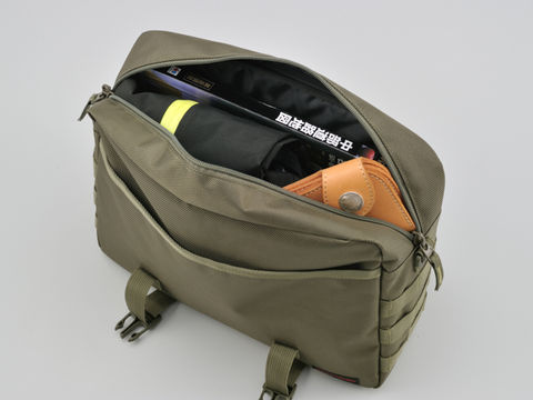 DAYTONA デイトナ 【4909449593967】 DHS-24 DHS-24 サドルバッグ 10L グリーン