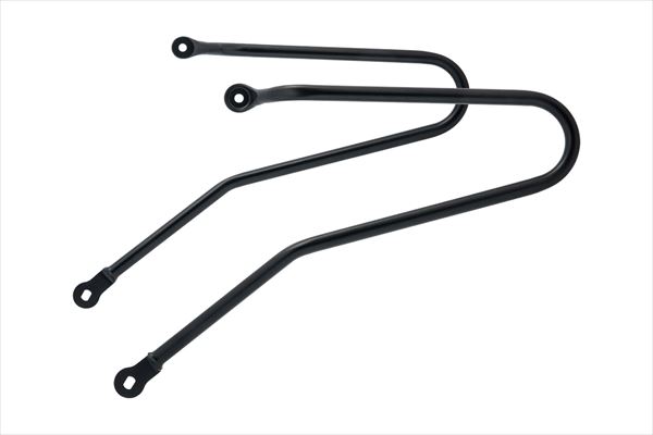 モートーン 【4550255825812】 MCB002 サドルバッグサポート 左右 ブラック StreetTwin （16-23） Bonneville T100／T120 （16-23）