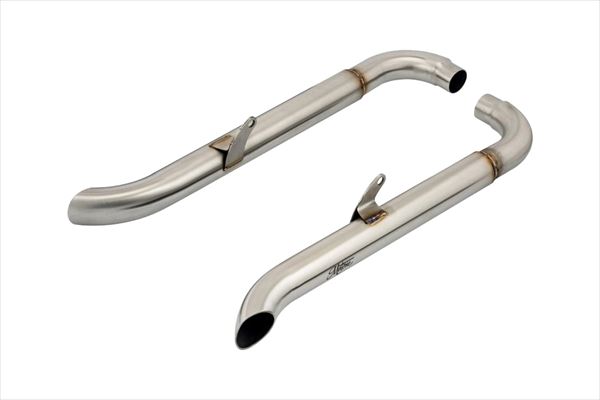 モートーン 【4550255833947】 MTE166 スラッシュカットマフラー BEDLAM ステンレス シルバー Street Twin （16-20）