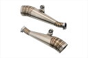 モートーン 【4550255826734】 MTE173 スリップオンマフラー ODIN GPスタイル ステンレス Bonneville T100/T120 (16-23)(2)