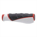 CYCLE PRO サイクルプロ 【4965685330414】 CP-HG719AD3-W MTBエルゴグリップ ホワイト/ブラック/レッド(4)