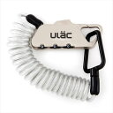 定形外 ULAC(ユーラック) 【4712927720652】 32020652 カラビナケーブルロックコンボ K2S PICCADILLY シルバー