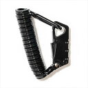 定形外 ULAC(ユーラック) 【4712927722281】 32022281 カラビナケーブルロックコンボ K9S VALKYRIE ブラック