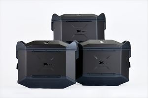 ヘプコアンドベッカー 【4550255233990】 XCEED 3BOXセット ジェットブラック　トップケース 45L　サイドケース 38L