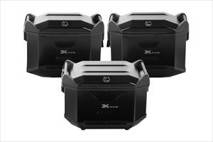 ヘプコアンドベッカー 【4550255628192】 XCEED 3BOXセット ブラック　トップケース 45L　サイドケース 38L