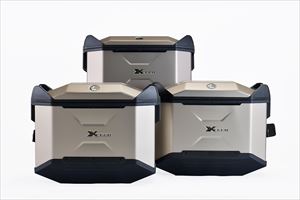 ヘプコアンドベッカー 【4550255234003】 XCEED 3BOXセット チタンカラー　トップケース 45L　サイドケース 38L