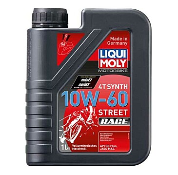 LIQUI MOLYiLj y4100420208539z 20853 Motorbike 4T Synth VZ 10W-60 Street Race 1L