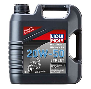LIQUI MOLY（リキモリ） 【4100420208584】 20858 Motorbike HD Synth シンセ 20W-50 Street ストリー..