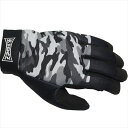 RIDEZ ライズ 【4527625103634】 RIDEZ MECHANIC GLOVES CAMO/GY L RMG116 バイク用メカニックグローブ カモ/グレー Lサイズ