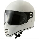 RIDEZ ライズ 【4527625108059】 RIDEZ XX WHITE M バイク用フルフェイスヘルメット ホワイト Mサイズ