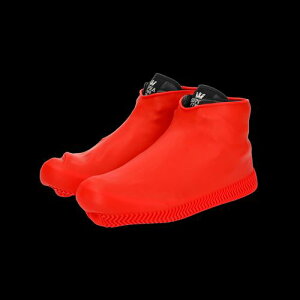 定形外 RIDEZ　ライズ 【4527625108196】 DEF Waterproof Shoe Cover RD M DEF-SC1　防水　シューズカバー　レッド　Mサイズ