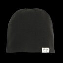 定形外 RIDEZ ライズ 【4527625109926】 RIDEZ WHOLEGARMENT BEANIE BLK RWC01 ビーニー帽 ブラック