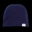 定形外 RIDEZ　ライズ 【4527625109933】 RIDEZ WHOLEGARMENT BEANIE NVY RWC01　ビーニー帽　ネイビー