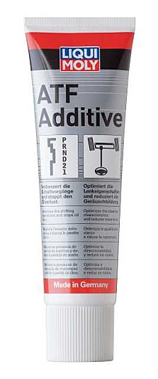 LIQUI MOLY（リキモリ） 【4100420051357】 5135 ATF ADDITIVE アディティブ　250MLステアリングギアとオートマチックトランスミッションのゴムやプラスチック製のシールを再生してオイルのにじみや漏れを防ぎ、最適に保護します。またトランスミッションの穴とダクトをクリーニングし、オイルがそのせい能を発揮できる状態にします。ノイズを低減し、ATFのシフトを改善します。ステアリングギアとATFの耐用年数を延ばします。じょうごなどを使用して、パワーステアリングリザーバー、まはたトランスミッションオイルに注入します。最大8Lのオイル量に対し本製品1本(250mL)を注入してください。ATFIIおよびATFIIIオイルを使用しているステアリングギアおよびATFに使用可能です。内容量：250ml商品の詳細な情報については、メーカーサイトでご確認ください。商品及び品番は予告なく変更が行われる事がございます。【ご注文の際の注意事項】●適合・取付・ご使用は、お客様にて判断の上お願い致します。●品切・完売の場合がございますので、受注後に発送予定をご連絡させて頂きます。●画像はイメージとなりますので商品とは色・デザインが異なる場合があります。 ●商品ご到着時に必ず製品に不具合が無いか確認を行ってください。 配送時の破損や製品不具合の場合は、必ず商品ご到着より3日以内にご連絡お願い致します。それ以降にご連絡頂いた場合はご対応出来ない場合がございます。●当店では、商品不良・誤商品発送以外の理由での商品の交換または返品はできません。●お客様のご都合によるキャンセル・交換・返品は一切お受けできませんのであらかじめご了承の上ご注文ください。●お電話、メールにてお問い合わせ頂きましても、お客様都合のキャンセル・返品・交換の対応はすべてお断りさせて頂いております。 ●通信販売には法律上、クーリングオフの規定はございません。　ご注文は慎重にお願い致します。※※こちらの商品はお取り寄せ品となります※※メーカーの在庫状況や商品によっては発送までにお時間を頂く場合がございます。メーカーの在庫も完売している場合がございます。その際はキャンセルをさせていただく場合がございます、予めご了承ください。