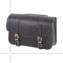 楽天GLOBAL MOTO【4524486044243】【送料無料】【DEGNER（デグナー）】 レザーサドルバッグ/LEATHER SADDLEBAG（ブラック） [SB-22-BK] 【WEB正規代理店】