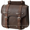 【4524486067358】【送料無料】【DEGNER(デグナー)】 レザーサドルバッグ/LEATHER SADDLEBAG(ダークブラウン) [SB-55-...