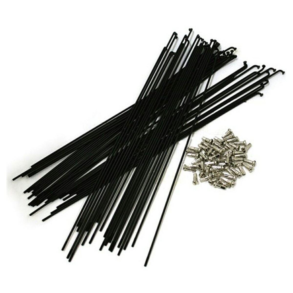 定形外 CNスポーク 【4962625873376】 #14×268スポーク 50本set ブラック