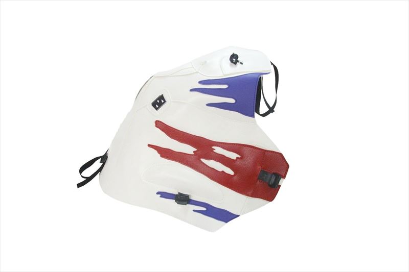 バグスター 【4549950180067】 BAGSTER タンクカバー ホワイト/ライラックパープル/レッド XRV750 AFRICA TWIN 93-03