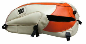 バグスター 【4547567319856】 BAGSTER タンクカバー クリーム／オレンジ BONNEVILLE T100 03-07