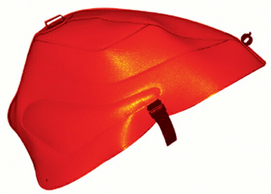 バグスター 【4547424576125】 BAGSTER タンクカバー レッド DAYTONA600 03-5