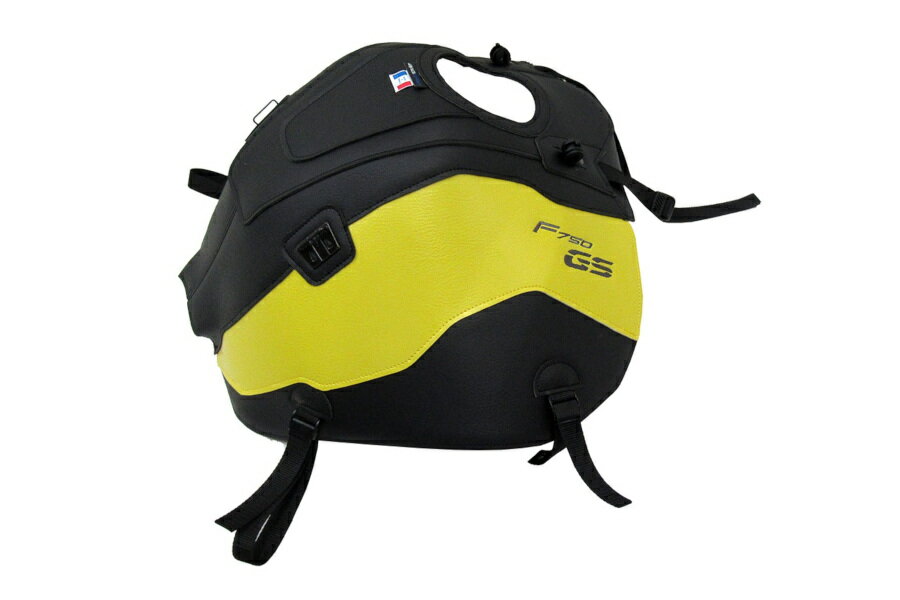 バグスター 【4550255517229】 BAGSTER タンクカバー マットブラック/サルファーイエロー F750GS 18-21