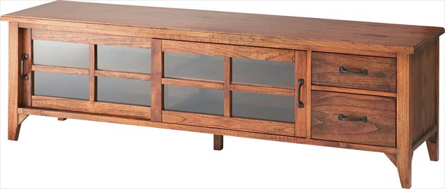 TV Tables - 東谷 あづまや 【4985155190201】 PM-306 ティンバー ローボード ワイド　ブラウン