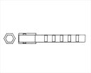 Honda(ホンダ) 耕うん機 F401-710延長シャフト212 10523