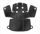定形外 OGK kabuto 【4966094596248】 補修品 IZANAGI ウィンターパッド ブラック L(4)