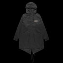 RIDEZ ライズ 【4527625112292】 RIDEZ MODS COAT BK M RMC01 モッズコート ブラック Mサイズ