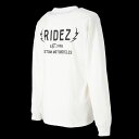 RIDEZ ライズ 【4527625114005】 RIDEZ THUNDER LOGO L/S TEE WH XL RD7004 ロングTシャツ ホワイト XLサイズ(2)