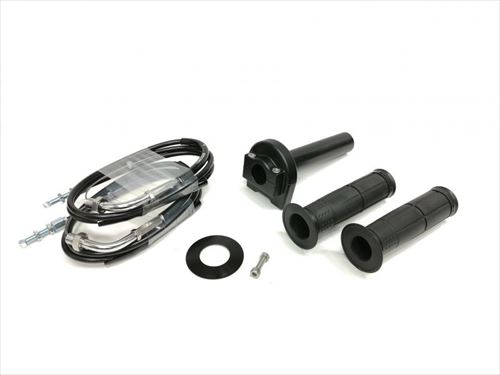ACTIVE(アクティブ) 【4538792332512】 1061432 スロットルKIT (ホルダー:TYPE-1 BLK) 巻取φ40 (メッキ金具) 1050mm