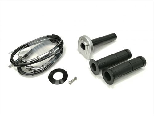 ACTIVE(アクティブ) 【4538792579344】 1063231 スロットルKIT (ホルダー:TYPE-3 SIL) 巻取φ32 (メッキ金具) 1050mm