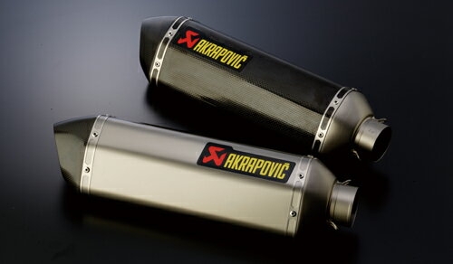 受注発注品 AKRAPOVIC 【4538792459875】 e1仕様 Z-TYPE ホモロゲイテッド へキサゴナルサイレンサー カーボン（エンドバッフル付き）60/450/56-65x46