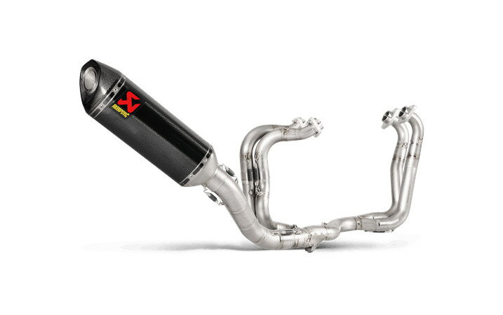 【受注発注品】 AKRAPOVIC 【4538792809731】 EVOLUTION LINE (4-2-1) カーボン APRILIA RSV4 17-20/TUONO V4 17-20