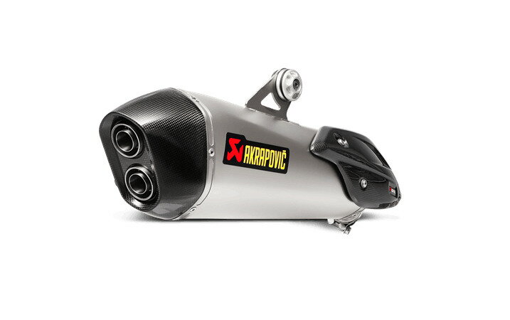 受注発注品 AKRAPOVIC 【4538792822358】 e1仕様 SLIP ON LINE チタン BMW C650GT 16-20