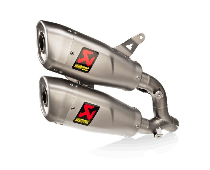 受注発注品 AKRAPOVIC 【4538792921136】 EC仕様 SLIP ON LINE チタン DUCATI MONSTER 21-23