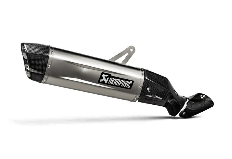 受注発注品 AKRAPOVIC 【4538792897264】 EC仕様 SLIP ON LINE チタン CRF1100L AFRICATWIN/ADVENTURE SPORTS 20-23