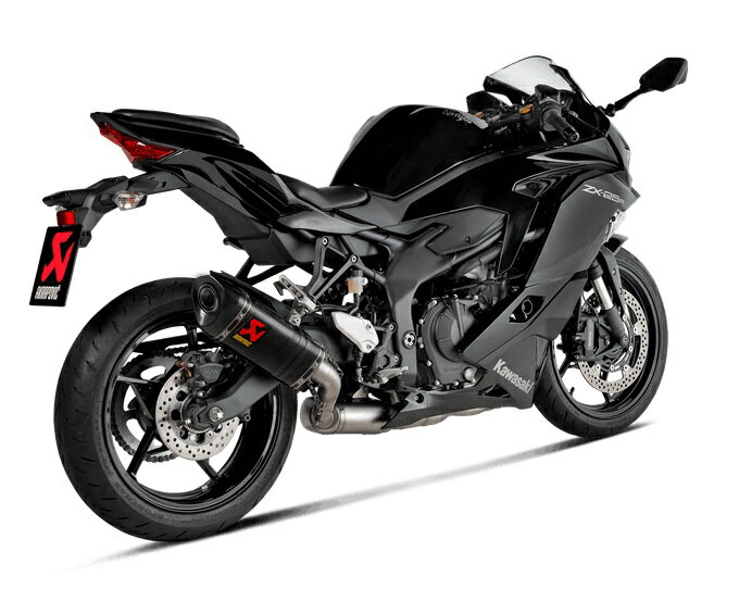 AKRAPOVIC 【4538792901541】 RACING LINE カーボン ZX-25R/ZX-25R SE 20-22(2BK-ZX250E/ZX250EE)