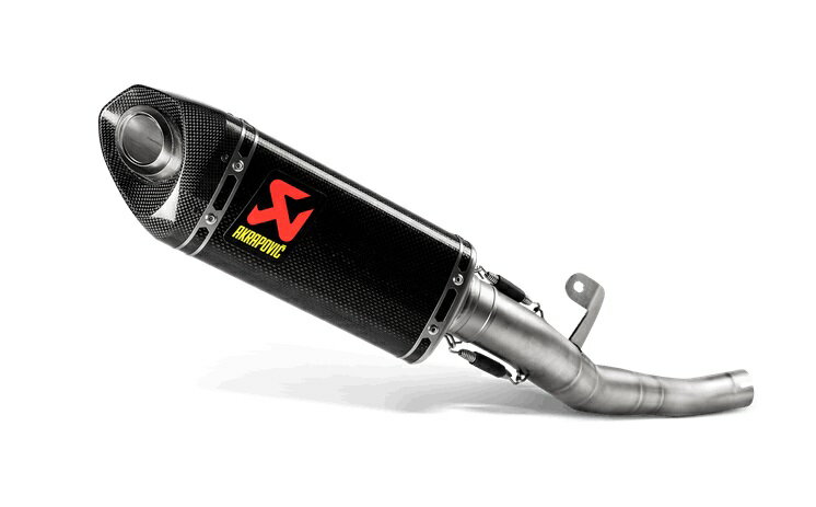 受注発注品 AKRAPOVIC 【4538792893587】 SLIP ON LINE カーボン TRIUMPH STREET TRIPLE765S/R/RS 20-22