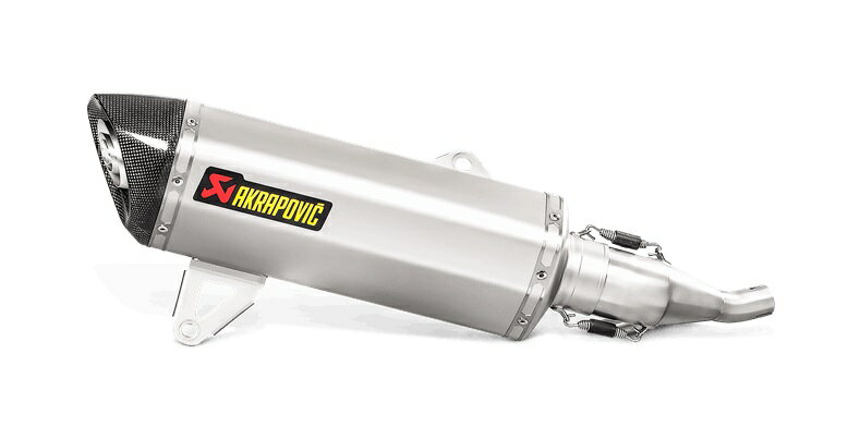受注発注品 AKRAPOVIC 【4538792900506】 e4仕様 SLIP ON LINE ステンレス X-MAX125 ABS 17-20