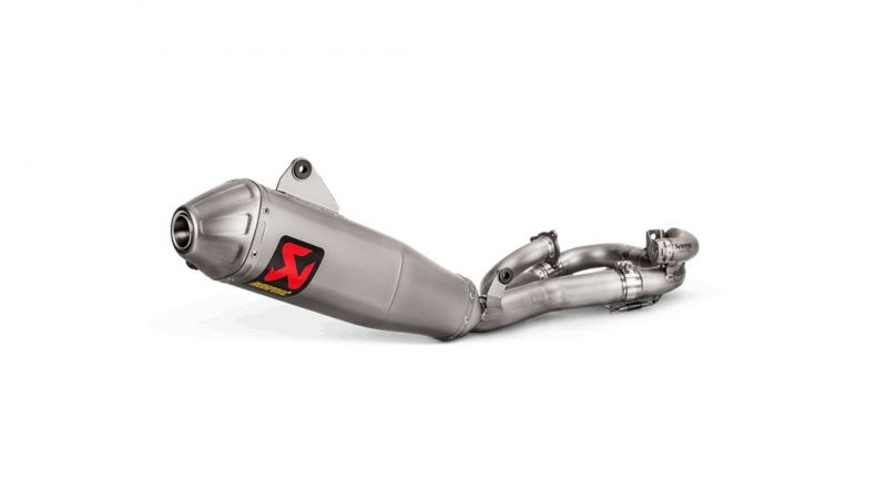 【受注発注品】 AKRAPOVIC 【4538792884806】 EVOLUTION LINE（1-1）チタン YZ450F 20-21/WR450F 20-22/XXF450 22/XEF450 22