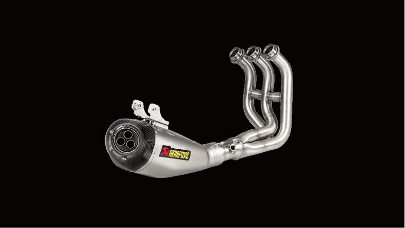 受注発注品 AKRAPOVIC 【4538792877624】 e4仕様RACING LINE(3-1)チタン NIKEN 18-20