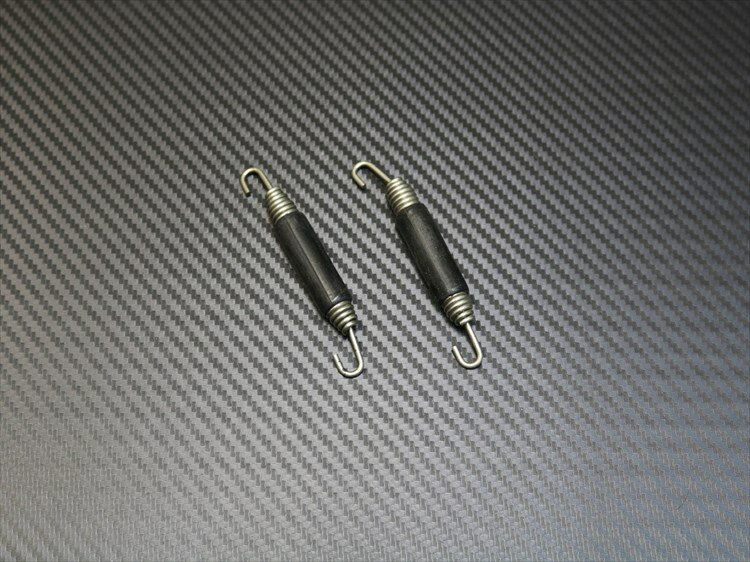 定形外 WR'S ダブルアールズ 【4582734411216】 0-40-P500134 マフラースプリング85（両端フリータイプ　ラバー付き）