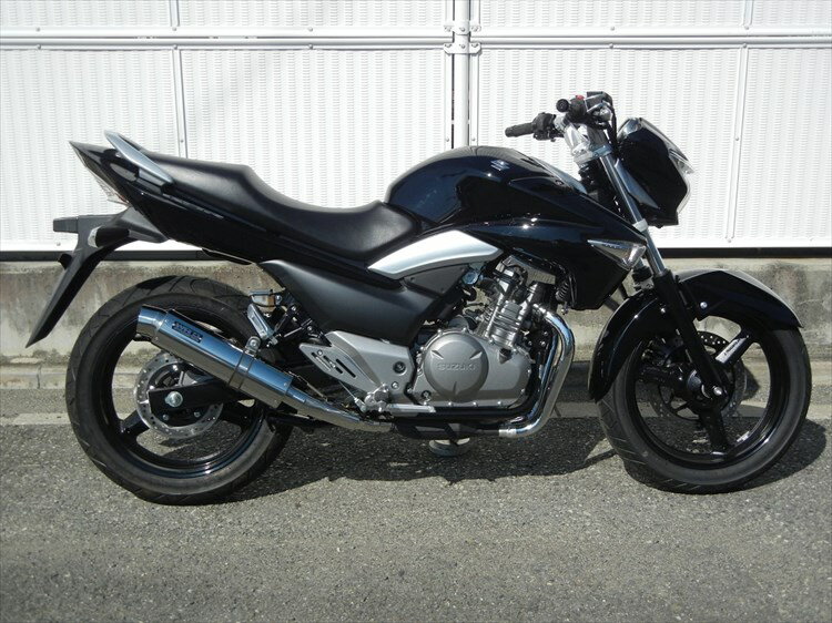 WR'S ダブルアールズ 【4582734411759】 BF3210JM ラウンド・ステンレスサイレンサー スリップオン マフラー