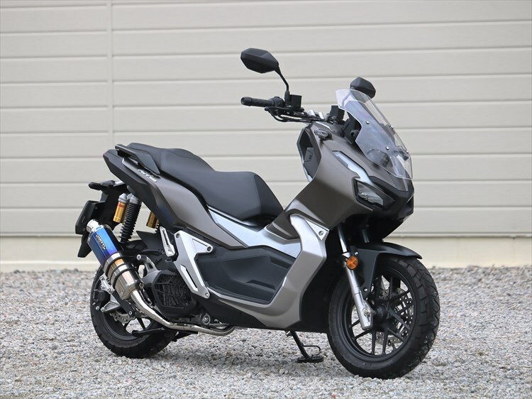 WR'S ダブルアールズ 【4582734410653】 LM1160JM ST-OVAL 焼き色タイプ チタンシェル フルエキゾースト マフラー