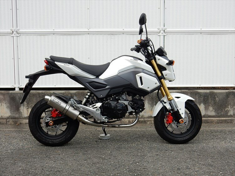 WR'S ダブルアールズ 【4582734410837】 LT1150JM ショートオーバル ソリッドチタンタイプ フルエキゾースト マフラー